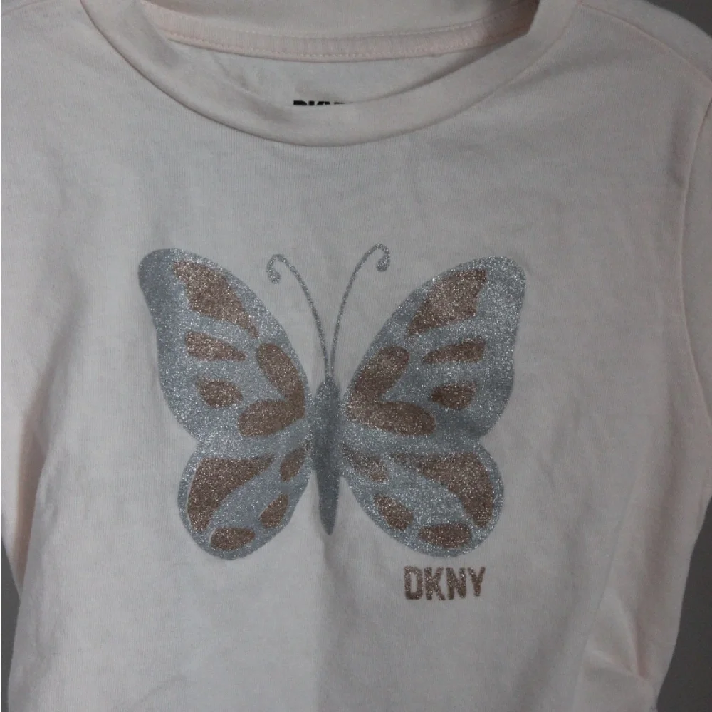DKNY t shirt for girls - Picture 2 of 3